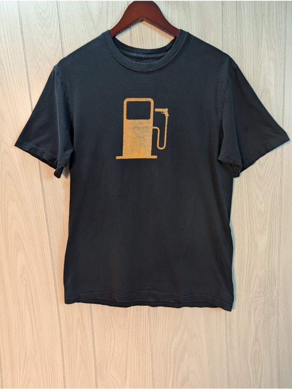 Patagonia Kill The Gas Pump Logo T-shirt Mens M Climate Change Tee Made In USA